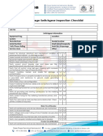 LV Switchgear Site Inspection Report Format