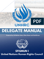 UNHRC Delegate Manual