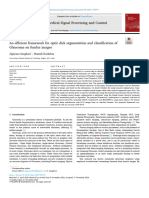 An Efficient Framework For Optic Disk Segmentation and Classification of