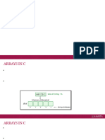 5 Arrays in C