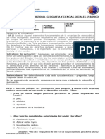 Evaluación Unidad 1 Historia 6º A - B