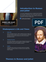 Introduction To Romeo and Juliet