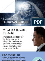 Human Person As An Embodied Spirit