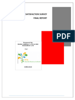 Rra Customer Satisfaction Survey Final Report of 25-06-2018