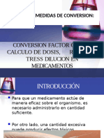 Sistema de Medidas de Conversion