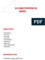 Healthcare System in India