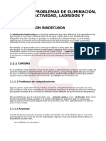 Modulo 1 Problemas de Eliminacion Exceso de Actividad Ladridos y Senectud