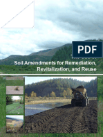 The Use of Soil Amendments For Remediation Revitalization and Reule