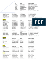 Conversion of Units