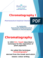 Lecture Chromatography I