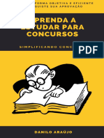 Aprenda A Estudar para Concursos - 1 Edição - Danilo Antonio Araujo