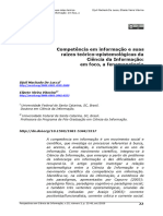 VITORINO DE LUCCA Competência em Informação e Suas Raízes Teórico-Epistemológicas Da CI - 2020