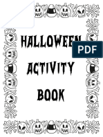 Halloween Activity Book