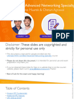 AWS Certified Networking Specialty Slides v26
