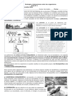 Ecologia e Interacciones de Los Organismos