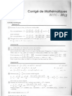 Orniformation-Corrigé-Epreuve de Maths-Bepc-Session 2012