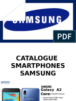 CATALOGUE SAMSUNG Aout 2019