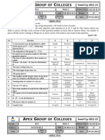 Statistics Send-Up 1st Year 2022