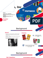 Group 3 - PepsiCo Presentation - Supply Chain Assessment