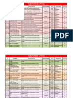 Inventarios de Activos Ciberseguridad OT