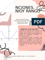 Funciones de Dominio y Rango