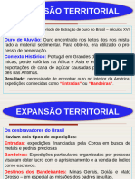 Expansão Territorial Na Colônia