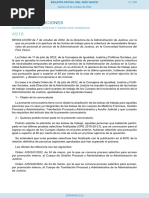 Otras Disposiciones: Departamento de Justicia Y Derechos Humanos