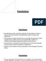 Lec-5 Slides IR Theories - Feminism