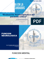 Evaluacion Fisoterapeutica Del Paciente Critico