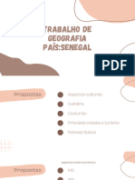 Trabalho de Geografia País:Senegal