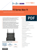 Sonicwall TZ Series Gen 7