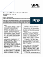 SPE 14221 Optimization of PDC Bit Hydraulics by Fluid Simulation