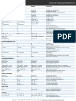 Flex Keyboard Shortcuts115