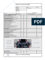 Check List Mini Escavadeira