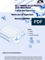 Presentación Transporte y Logística Industrial Ilustraciones Línea Azul