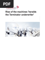 Insurance Day 230817 Rise of The Machines Heralds The Terminator Underwriter