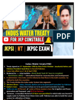 Indus Water Treaty 1960 by Learn Daily The Guranteed Success