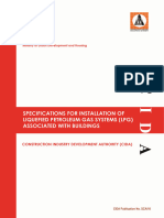 Specifications For Installation of Liquefied Petroleum Gas Systems (LPG) Associated With Buildings