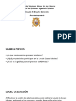 Semana 9-Ley de Gases Ideales