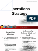 CH 3 - Operations Strategy