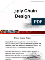 I. Supply Chain Design