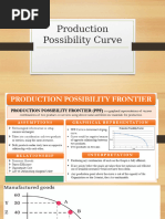 Production Possibility Curve