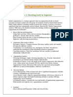 Market Segmentation Analysisborder