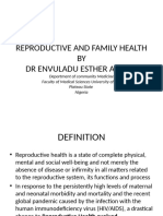 Reproductive and Family Health