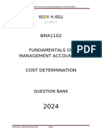 2024 BMA1102 Question Bank