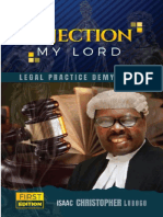 Vol 3 - Criminal Litigation - Objection My Lord