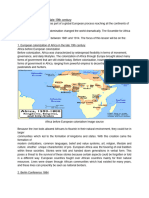 The Scramble For Africa: Late 19th Century