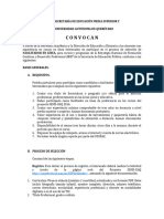 Convocatoria Facilitador 2017-2