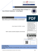 Anesthetic Management in Hurler Syndrome