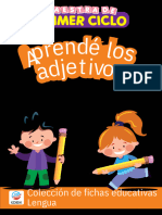 Adjetivo Fichas PDF